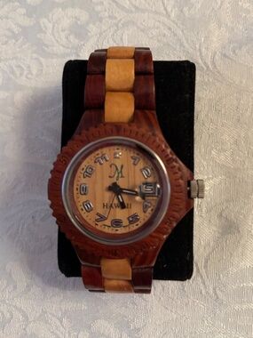 Tense Hawaii Quartz Analog Wood Men's Watch